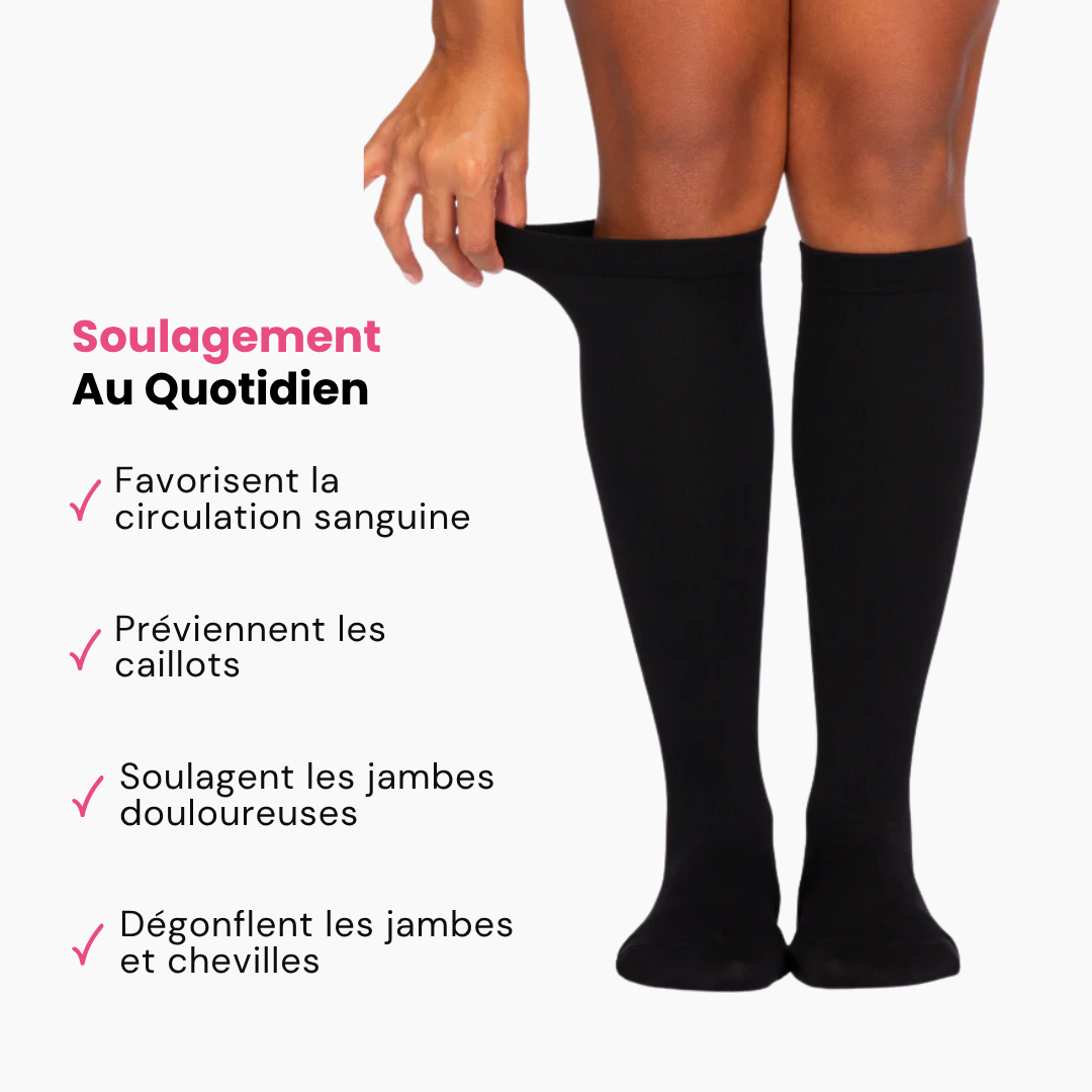Chaussettes de Compression Confortable™