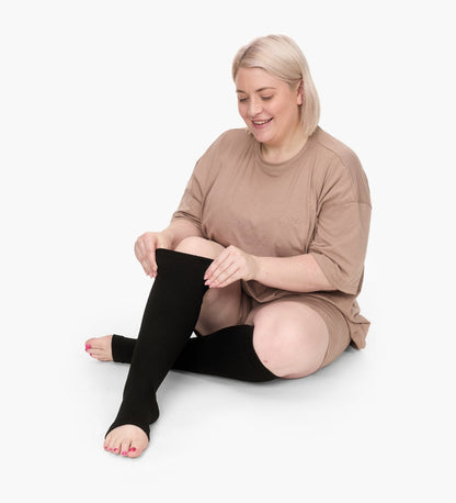 Chaussettes de compression Douces™ Sans Orteils