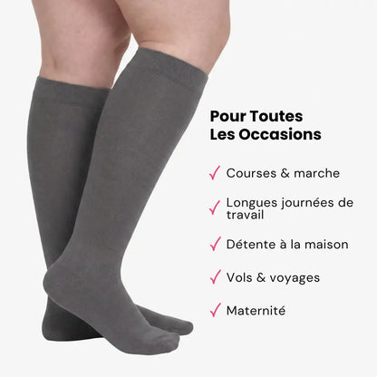 Chaussettes de Compression Douce